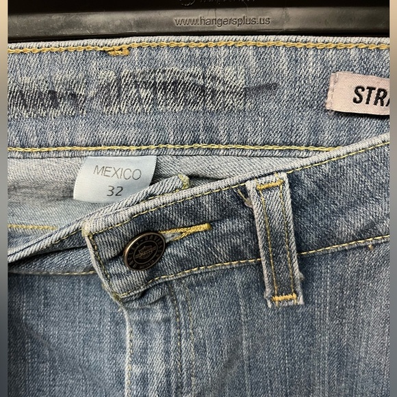 Harley Davidson Blue Straight Leg Jeans Timeless Style - Picture 3 of 7